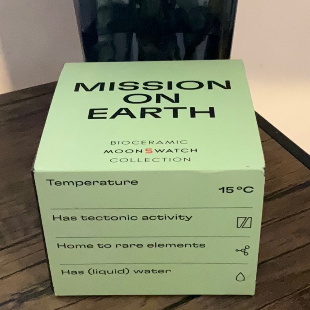 Brand new omega x swatch moonswatch collection watch